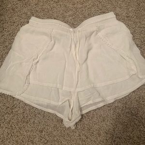 Solitaire Swim White Skort